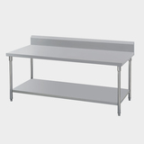 工作台连下一层板(带背板)