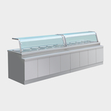 组合式电热汤池柜(带玻璃罩)