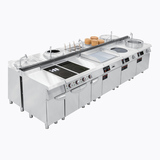 电磁明档组合炉